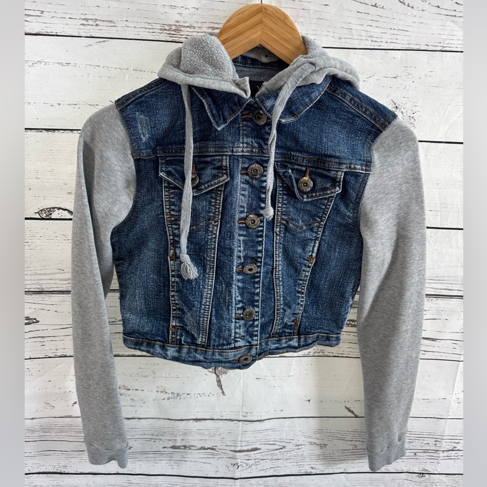 Denim Hoodie Jacket